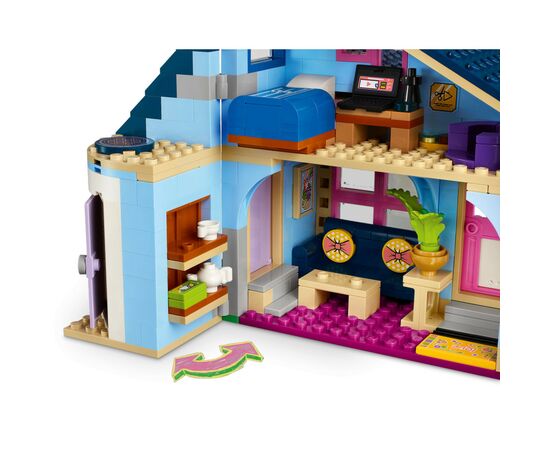 Конструктор LEGO Friends Семейные дома Олли и Пейсли 1126 деталей (42620), изображение 4 Конструктор LEGO Friends Семейные дома Олли и Пейсли 1126 деталей (42620), изображение 4