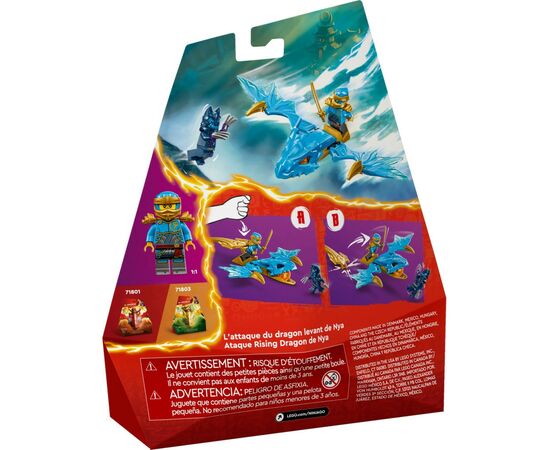 Конструктор LEGO NINJAGO Атака восставшего дракона Нии 26 деталей (71802), изображение 4 Конструктор LEGO NINJAGO Атака восставшего дракона Нии 26 деталей (71802), изображение 4