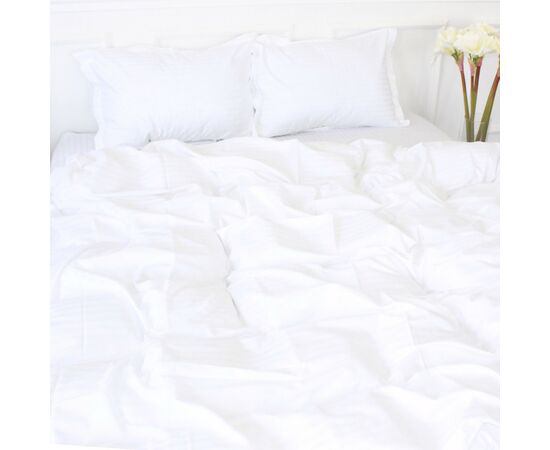 Постельное белье MirSon Satin Stripe 30-0001White 160х220 Семейный (2200005245712), изображение 2 Постельное белье MirSon Satin Stripe 30-0001White 160х220 Семейный (2200005245712), изображение 2