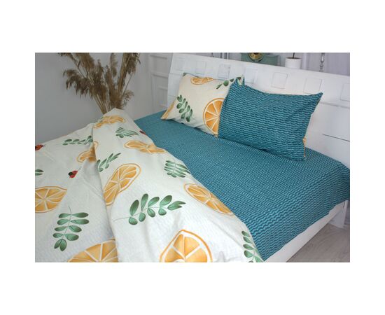 Постельное белье MirSon Бязь Ranforce Elite 17-0464 Lemon 110х140 (2200004664040), изображение 2