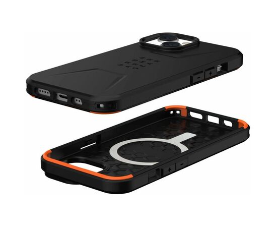 Чехол для моб. телефона Uag Apple iPhone 14 Civilian Magsafe, Black (114036114040), изображение 10