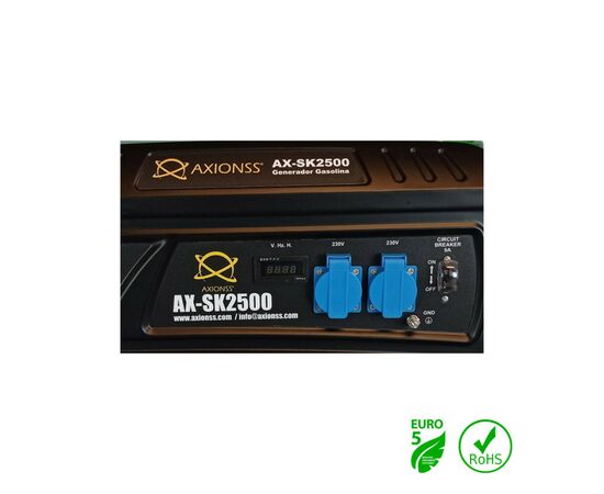 Генератор Axionss AX-SK2500, изображение 6 Генератор Axionss AX-SK2500, изображение 6