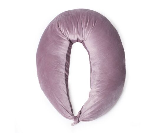 Подушка MirSon для беременных и кормления №8303 Velvet Line 28-0005 Ashen Велюр 30х170х20 см (2200006200284), изображение 2 Подушка MirSon для беременных и кормления №8303 Velvet Line 28-0005 Ashen Велюр 30х170х20 см (2200006200284), изображение 2