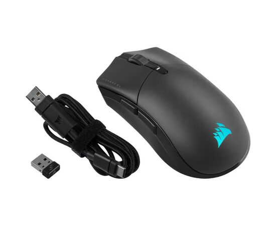Мишка Corsair Sabre RGB Pro Champion Wireless Black (CH-9313211-EU), зображення 5 Мишка Corsair Sabre RGB Pro Champion Wireless Black (CH-9313211-EU), зображення 5