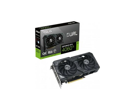 Видеокарта ASUS GeForce RTX4060Ti 8Gb DUAL OC GAMING (DUAL-RTX4060TI-O8G), изображение 3 Видеокарта ASUS GeForce RTX4060Ti 8Gb DUAL OC GAMING (DUAL-RTX4060TI-O8G), изображение 3
