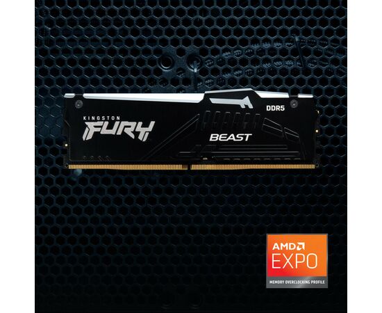 Модуль пам'яті для комп'ютера DDR5 32GB 5200 MHz Beast RGB EXPO Kingston Fury (ex.HyperX) (KF552C36BBEA-32), зображення 9 Модуль пам'яті для комп'ютера DDR5 32GB 5200 MHz Beast RGB EXPO Kingston Fury (ex.HyperX) (KF552C36BBEA-32), зображення 9