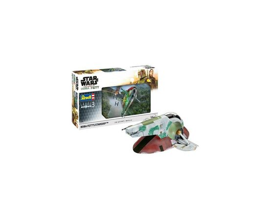 Сборная модель Revell Звездолет Бобы Фетта уровень 3, 1:88 (RVL-06785), изображение 2 Сборная модель Revell Звездолет Бобы Фетта уровень 3, 1:88 (RVL-06785), изображение 2