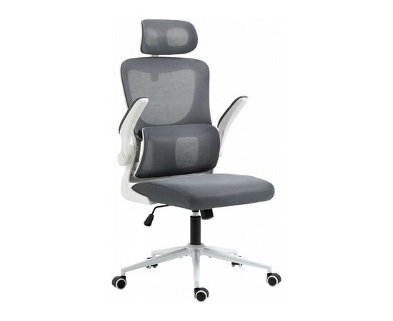 Офисное кресло GT Racer X-5728 White/Gray, изображение 2 Офисное кресло GT Racer X-5728 White/Gray, изображение 2