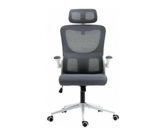 Офисное кресло GT Racer X-5728 White/Gray, изображение 3 Офисное кресло GT Racer X-5728 White/Gray, изображение 3