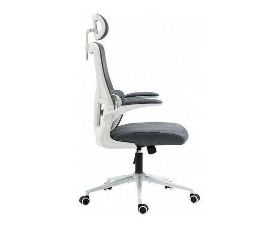 Офисное кресло GT Racer X-5728 White/Gray, изображение 4 Офисное кресло GT Racer X-5728 White/Gray, изображение 4