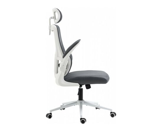 Офисное кресло GT Racer X-5728 White/Gray, изображение 5 Офисное кресло GT Racer X-5728 White/Gray, изображение 5