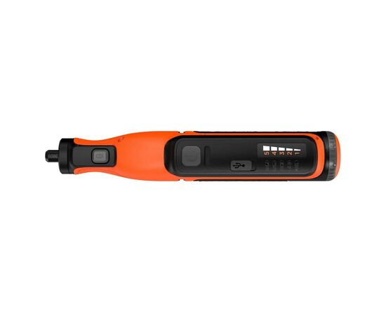 Гравер Black&Decker 29500 об/мин, 7,2V, Li-Ion 1,5Ah (BCRT8I), изображение 4 Гравер Black&Decker 29500 об/мин, 7,2V, Li-Ion 1,5Ah (BCRT8I), изображение 4