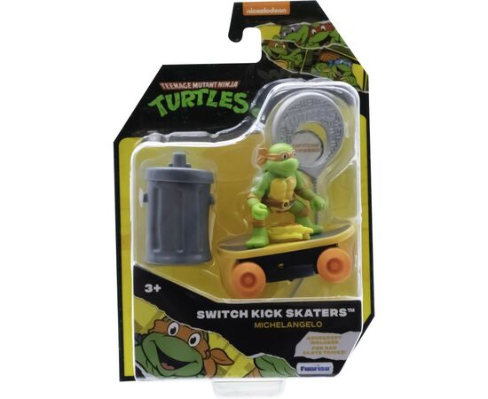 Игровой набор Funrise TMNT Черепашки-ниндзя классические Скейтбордист с лаунчером Микеланджело (71041)