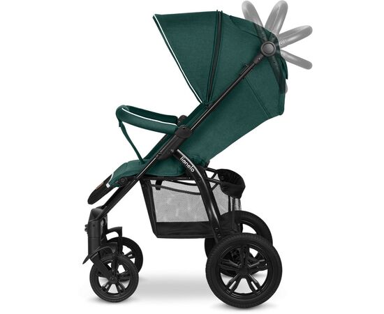 Коляска Lionelo Annet Tour Green Turquoise (LO-ANNET TOUR GREEN TURQUOISE), изображение 9 Коляска Lionelo Annet Tour Green Turquoise (LO-ANNET TOUR GREEN TURQUOISE), изображение 9