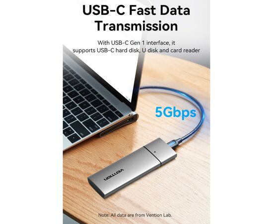Концентратор Vention USB3.1 Type-C to HDMI/VGA/USB-C/USB3.0x3/RJ45/SD/TF/TRRS 3.5mm/PD 100W 11in1 (THTHC), изображение 6 Концентратор Vention USB3.1 Type-C to HDMI/VGA/USB-C/USB3.0x3/RJ45/SD/TF/TRRS 3.5mm/PD 100W 11in1 (THTHC), изображение 6