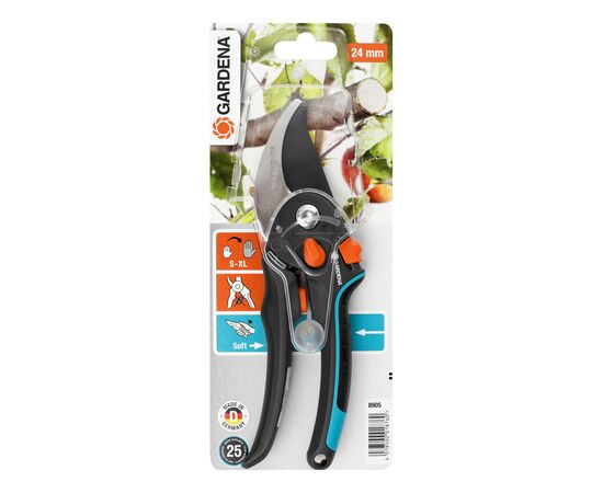 Секатор Gardena Comfort B/S-XL обвідний, 24 мм (08905-20.000.00), зображення 2 Секатор Gardena Comfort B/S-XL обвідний, 24 мм (08905-20.000.00), зображення 2