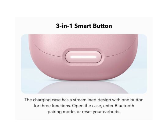 Навушники Anker SoundСore Liberty 4 NC Pastel Pink (A3947G51), зображення 11 Навушники Anker SoundСore Liberty 4 NC Pastel Pink (A3947G51), зображення 11