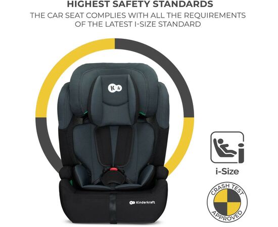 Автокресло Kinderkraft Comfort Up i-Size Black (KCCOUP02BLK0000) (5902533923120), изображение 8 Автокресло Kinderkraft Comfort Up i-Size Black (KCCOUP02BLK0000) (5902533923120), изображение 8