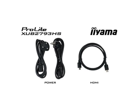 Монітор iiyama XUB2793HS-B5, зображення 12 Монітор iiyama XUB2793HS-B5, зображення 12