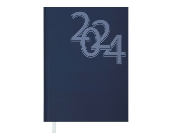 Еженедельник Buromax датированный 2024 OFFICE, А5 синий (BM.2164-02)
