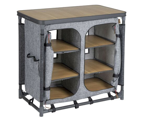 Набор кемпинговой мебели Bo-Camp Кухня кемпінгова Hampton Сіра (1593655), изображение 2 Набор кемпинговой мебели Bo-Camp Кухня кемпінгова Hampton Сіра (1593655), изображение 2