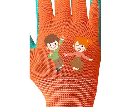 Защитные перчатки Neo Tools детские латекс, полиэстер, дышащая верхняя часть, р.3, оранжевый (97-644-3), изображение 11 Защитные перчатки Neo Tools детские латекс, полиэстер, дышащая верхняя часть, р.3, оранжевый (97-644-3), изображение 11