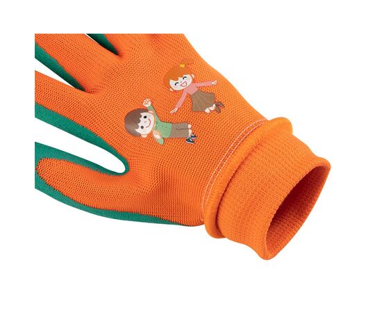 Защитные перчатки Neo Tools детские латекс, полиэстер, дышащая верхняя часть, р.3, оранжевый (97-644-3), изображение 12 Защитные перчатки Neo Tools детские латекс, полиэстер, дышащая верхняя часть, р.3, оранжевый (97-644-3), изображение 12