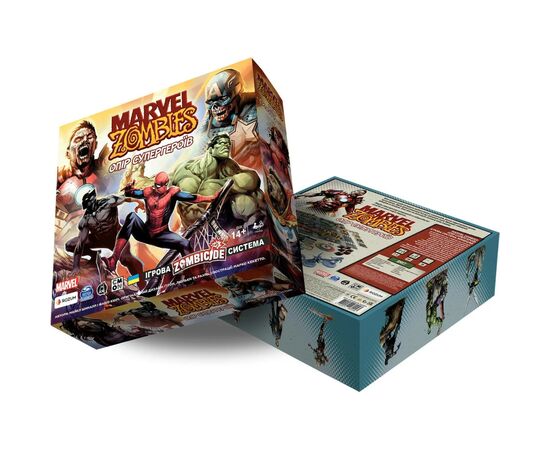 Настольная игра Rozum Marvel Zombies: Сопротивление Супергероев (R009UA), изображение 11 Настольная игра Rozum Marvel Zombies: Сопротивление Супергероев (R009UA), изображение 11