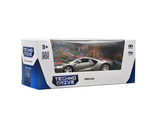 Машина Techno Drive Ford GT 2019 серый (250338U), изображение 2 Машина Techno Drive Ford GT 2019 серый (250338U), изображение 2