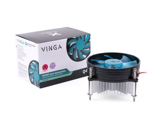 Кулер до процесора Vinga Q4, зображення 9 Кулер до процесора Vinga Q4, зображення 9