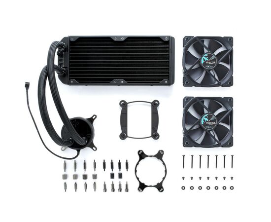 Система водного охлаждения Fractal Design Celsius S24 Blackout (FD-WCU-CELSIUS-S24-BKO), изображение 12 Система водного охлаждения Fractal Design Celsius S24 Blackout (FD-WCU-CELSIUS-S24-BKO), изображение 12