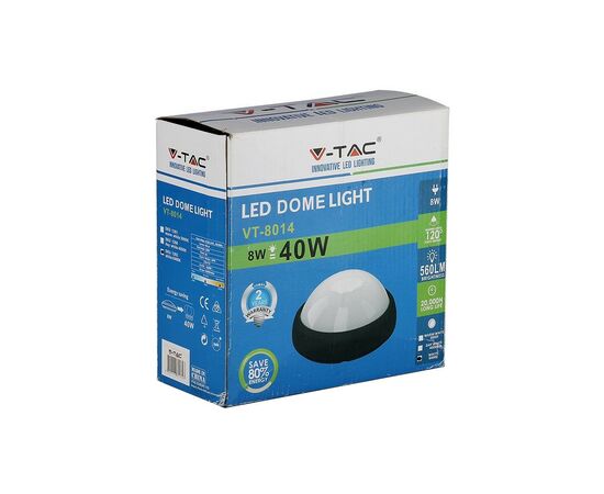 Светильник V-TAC LED8W, SKU-1260, 230V, 4000К, IP54 (3800157611824), изображение 11 Светильник V-TAC LED8W, SKU-1260, 230V, 4000К, IP54 (3800157611824), изображение 11