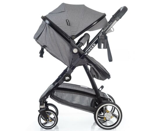 Коляска BabyHit Winger Grey трансформер (73555), изображение 4 Коляска BabyHit Winger Grey трансформер (73555), изображение 4