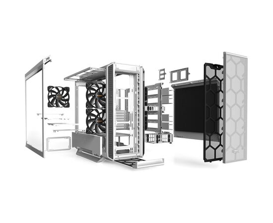 Корпус Be quiet! Silent Base 802 Window White (BGW40), изображение 12 Корпус Be quiet! Silent Base 802 Window White (BGW40), изображение 12