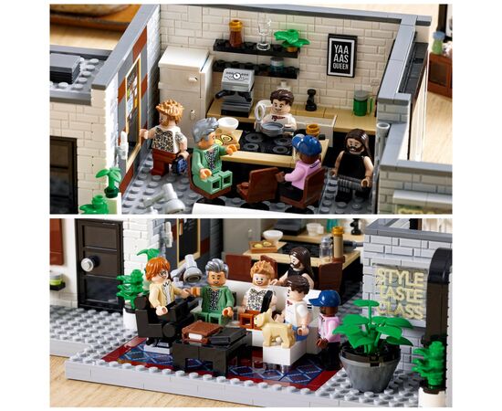 Конструктор LEGO Icons Queer Eye — лофт «Великолепной пятерки» 974 детали (10291-), изображение 4 Конструктор LEGO Icons Queer Eye — лофт «Великолепной пятерки» 974 детали (10291-), изображение 4