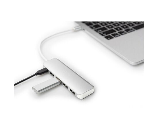 Концентратор Digitus USB Type-C, 4xUSB 3.0 (DA-70242-1), изображение 10 Концентратор Digitus USB Type-C, 4xUSB 3.0 (DA-70242-1), изображение 10