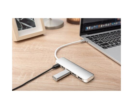 Концентратор Digitus USB Type-C, 4xUSB 3.0 (DA-70242-1), изображение 11 Концентратор Digitus USB Type-C, 4xUSB 3.0 (DA-70242-1), изображение 11