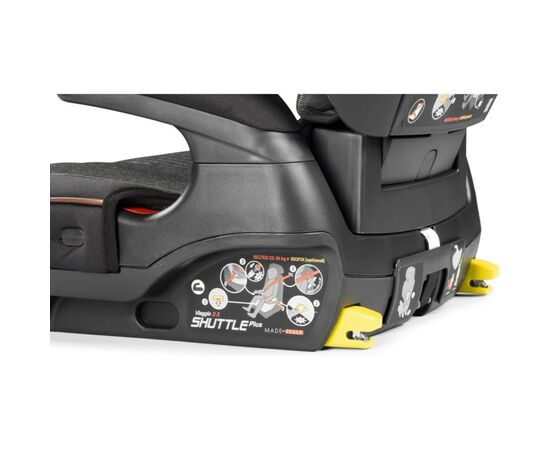 Автокрісло Peg-Perego Viaggio 2-3 Shuttle Plus 500 коричневе (IMVS020000GS53SQ53), зображення 11 Автокрісло Peg-Perego Viaggio 2-3 Shuttle Plus 500 коричневе (IMVS020000GS53SQ53), зображення 11