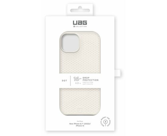 Чохол до моб. телефона Uag [U] Apple iPhone 14 Dot Magsafe, Marshmallow (114080313535), зображення 12