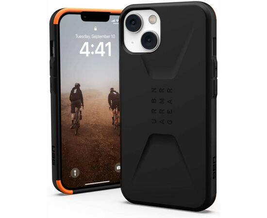 Чехол для моб. телефона Uag Apple iPhone 14 Civilian, Black (114040114040), изображение 11