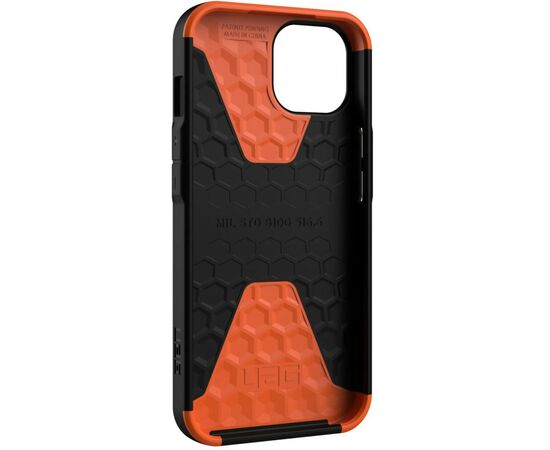 Чехол для моб. телефона Uag Apple iPhone 14 Civilian, Black (114040114040), изображение 8