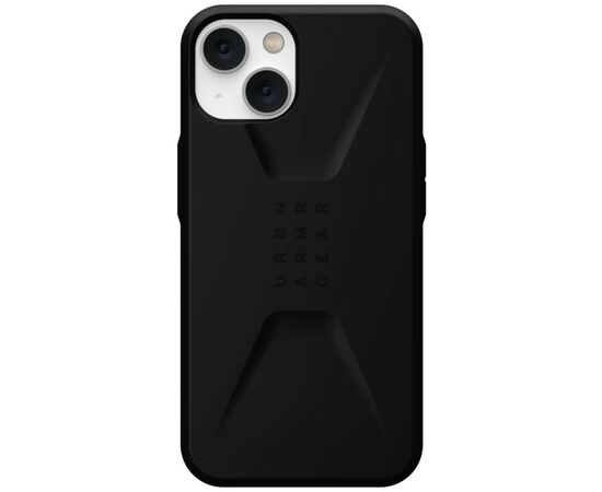 Чехол для моб. телефона Uag Apple iPhone 14 Civilian, Black (114040114040)