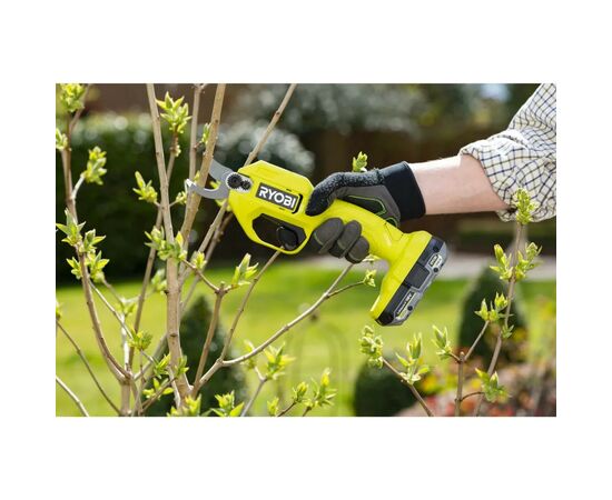 Секатор Ryobi RY18SCA-115P, акумуляторний ONE+, 18В, АКБ 1.5Ah (5133005563), изображение 11 Секатор Ryobi RY18SCA-115P, акумуляторний ONE+, 18В, АКБ 1.5Ah (5133005563), изображение 11