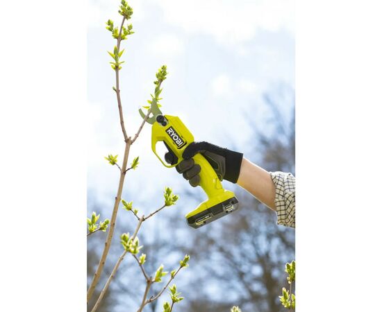 Секатор Ryobi RY18SCA-115P, акумуляторний ONE+, 18В, АКБ 1.5Ah (5133005563), изображение 9 Секатор Ryobi RY18SCA-115P, акумуляторний ONE+, 18В, АКБ 1.5Ah (5133005563), изображение 9