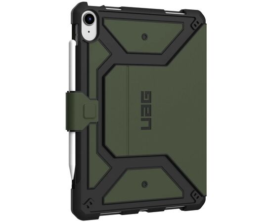 Чехол для планшета Uag Apple iPad 10.9" (10th Gen 2022) Metropolis SE, Olive (12339X117272), изображение 11 Чехол для планшета Uag Apple iPad 10.9" (10th Gen 2022) Metropolis SE, Olive (12339X117272), изображение 11