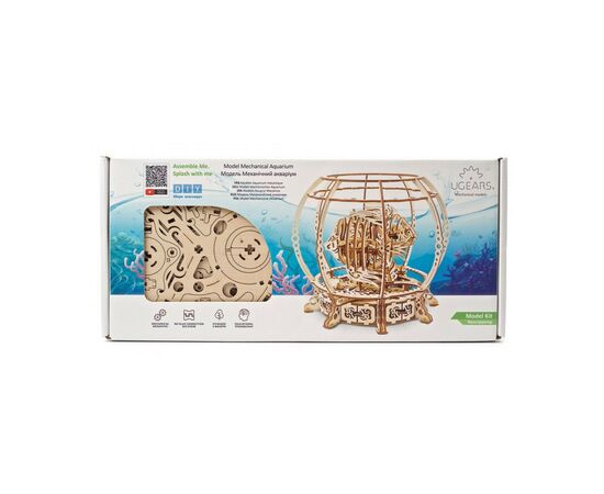 Конструктор Ugears Механический аквариум (6337286), изображение 11 Конструктор Ugears Механический аквариум (6337286), изображение 11