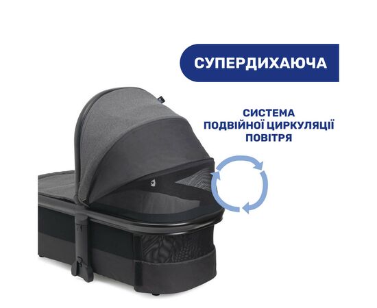 Коляска Chicco 2 в 1 Mysa Серая (2900990849451) (87026.45.01), изображение 4 Коляска Chicco 2 в 1 Mysa Серая (2900990849451) (87026.45.01), изображение 4