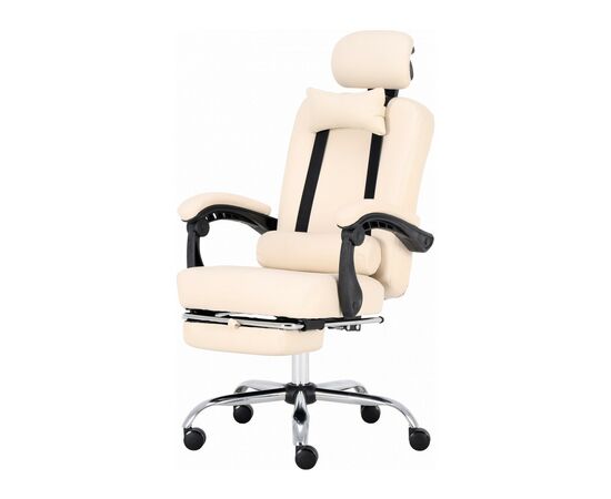 Офисное кресло GT Racer X-8002 Cream, изображение 3 Офисное кресло GT Racer X-8002 Cream, изображение 3