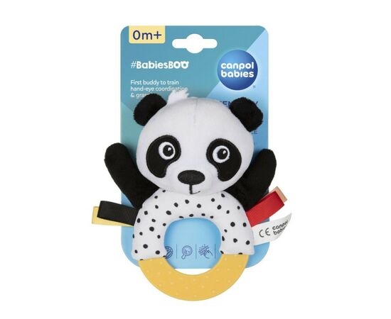 Погремушка Canpol с прорезывателем BabiesBoo (68/086), изображение 2 Погремушка Canpol с прорезывателем BabiesBoo (68/086), изображение 2