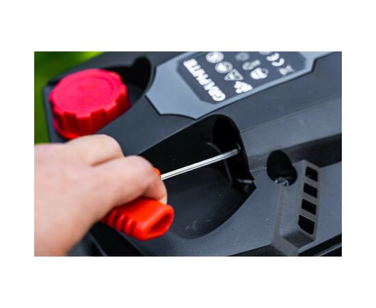 Газонокосилка Graphite бензиновая 2.2кВт (3л.с.), 46см, 55л, мульчирование, 25-65мм, 31кг (52G671), изображение 12 Газонокосилка Graphite бензиновая 2.2кВт (3л.с.), 46см, 55л, мульчирование, 25-65мм, 31кг (52G671), изображение 12